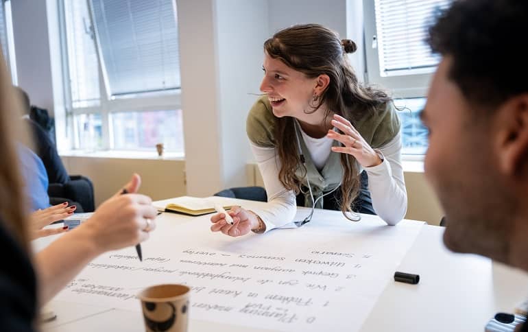 Sfeerimpressie tijdens de bootcamp